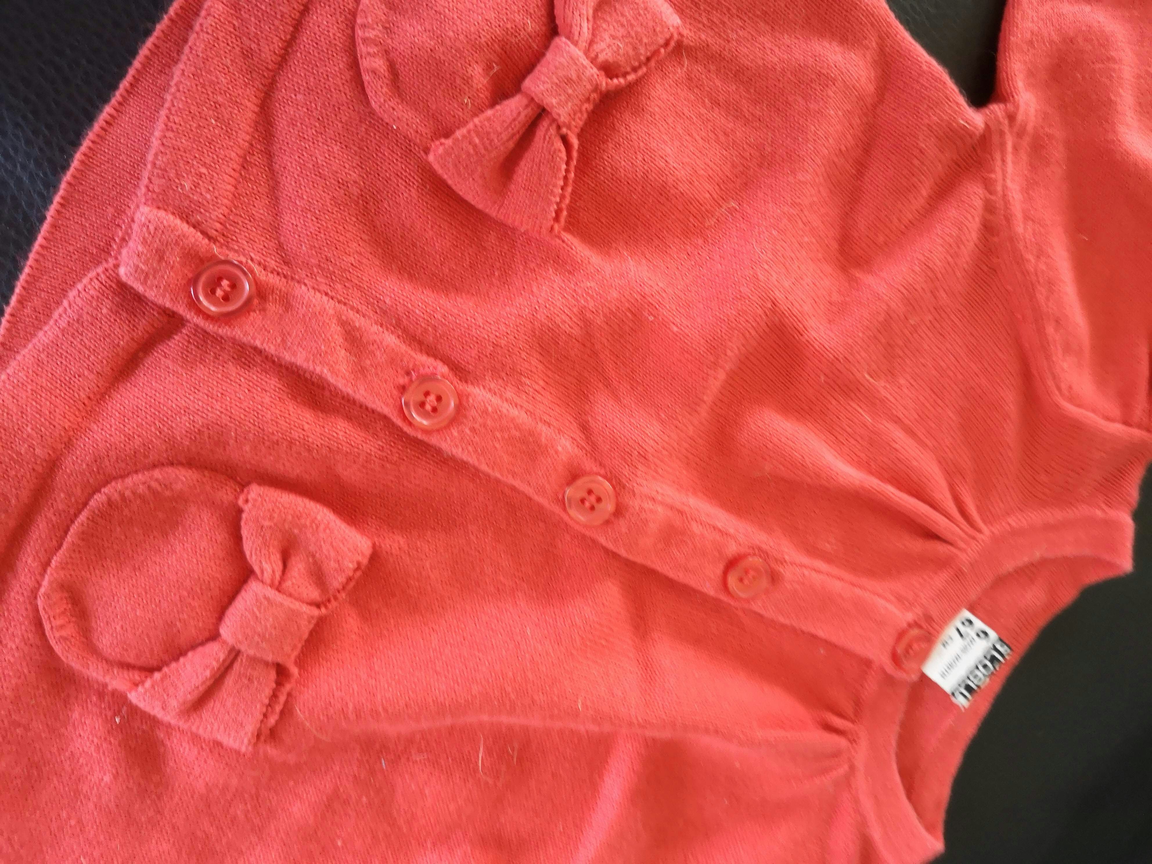 Gilet rouge fille - photo numéro 2