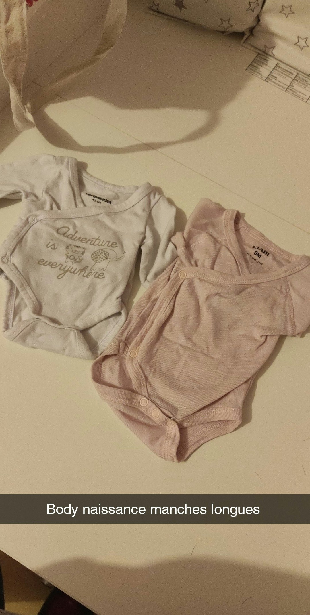 Lot body naissance - photo numéro 2