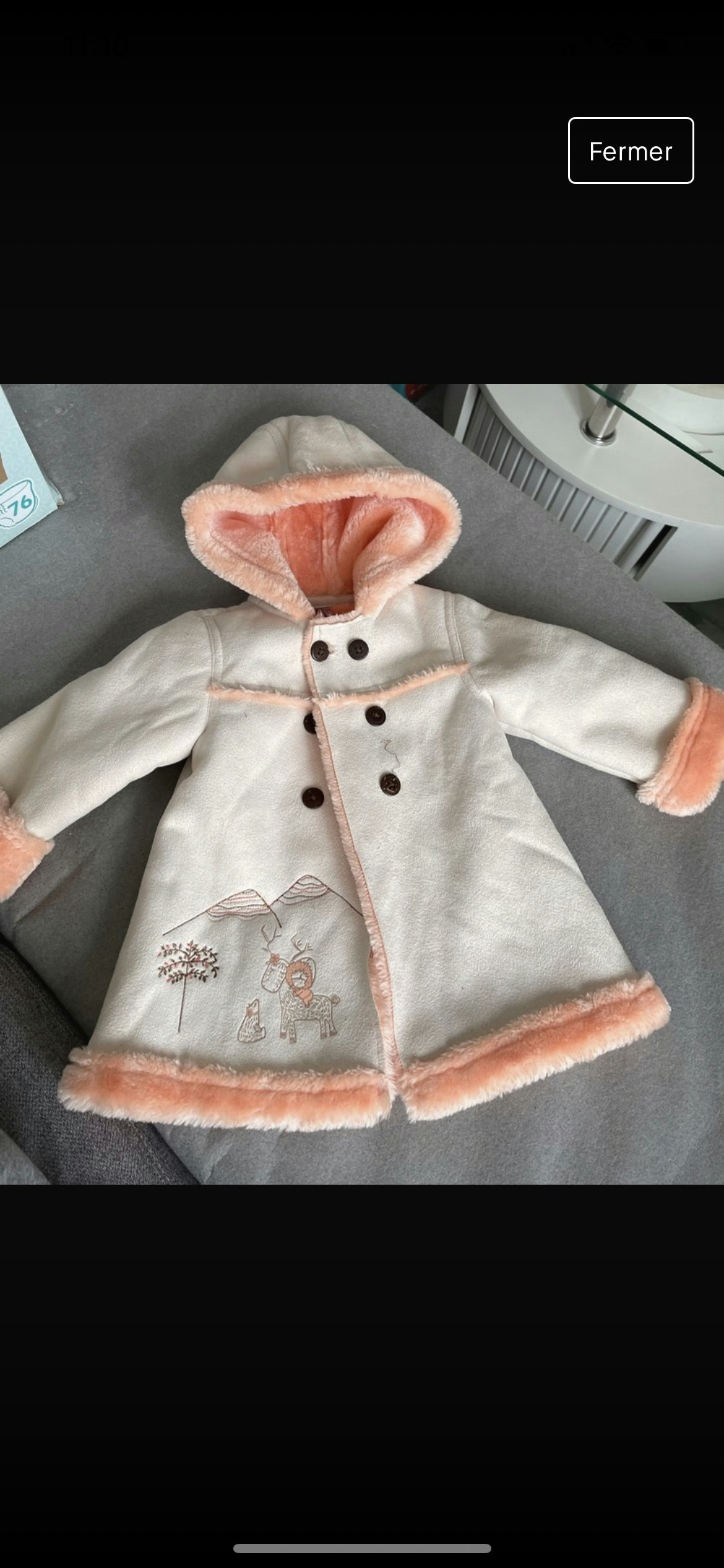 Blouson bébé fille