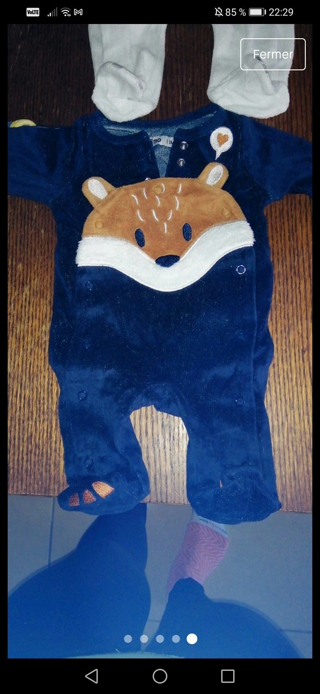Lot de 4 pyjamas