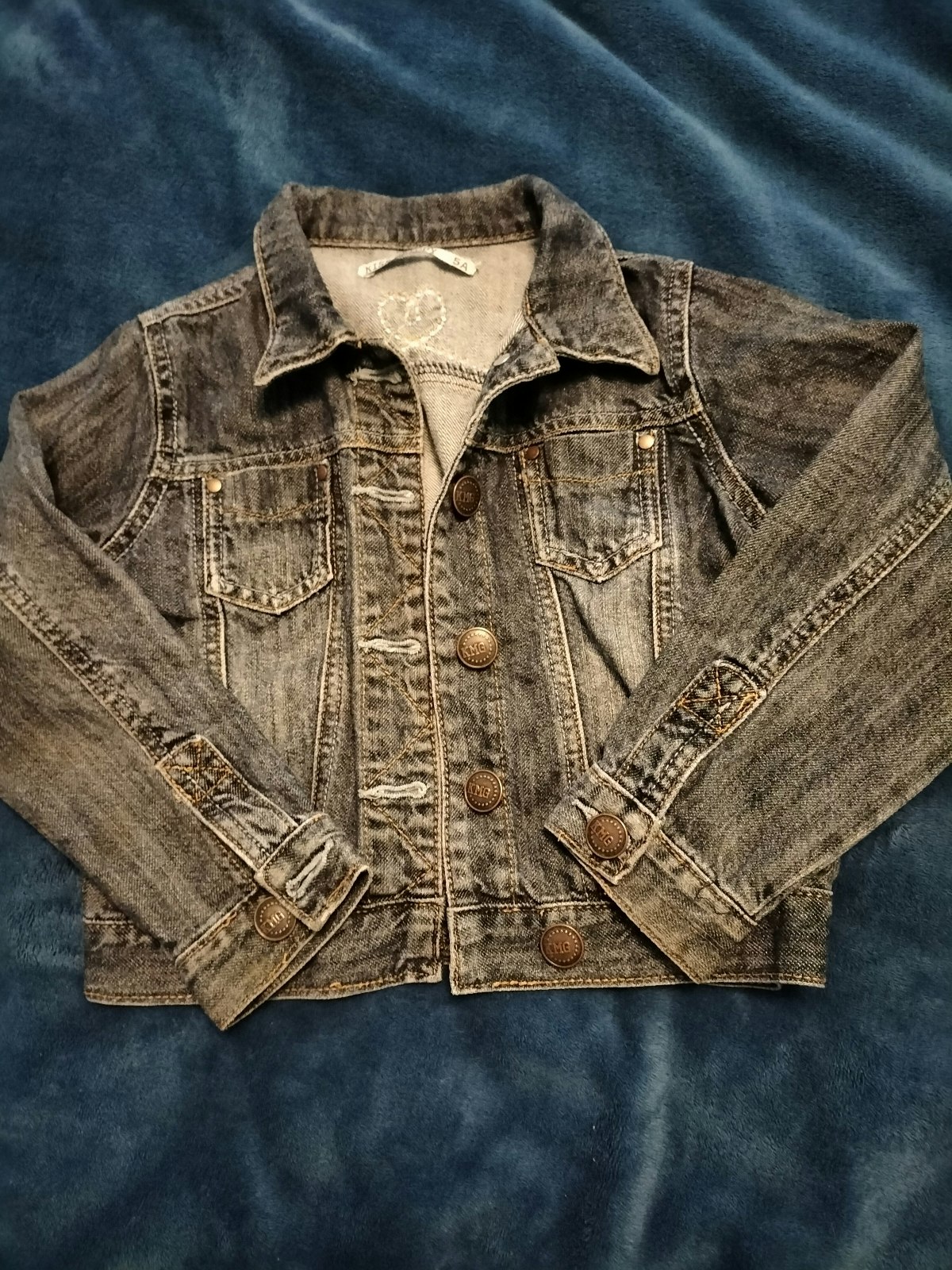Veste en jean taille 5 ans