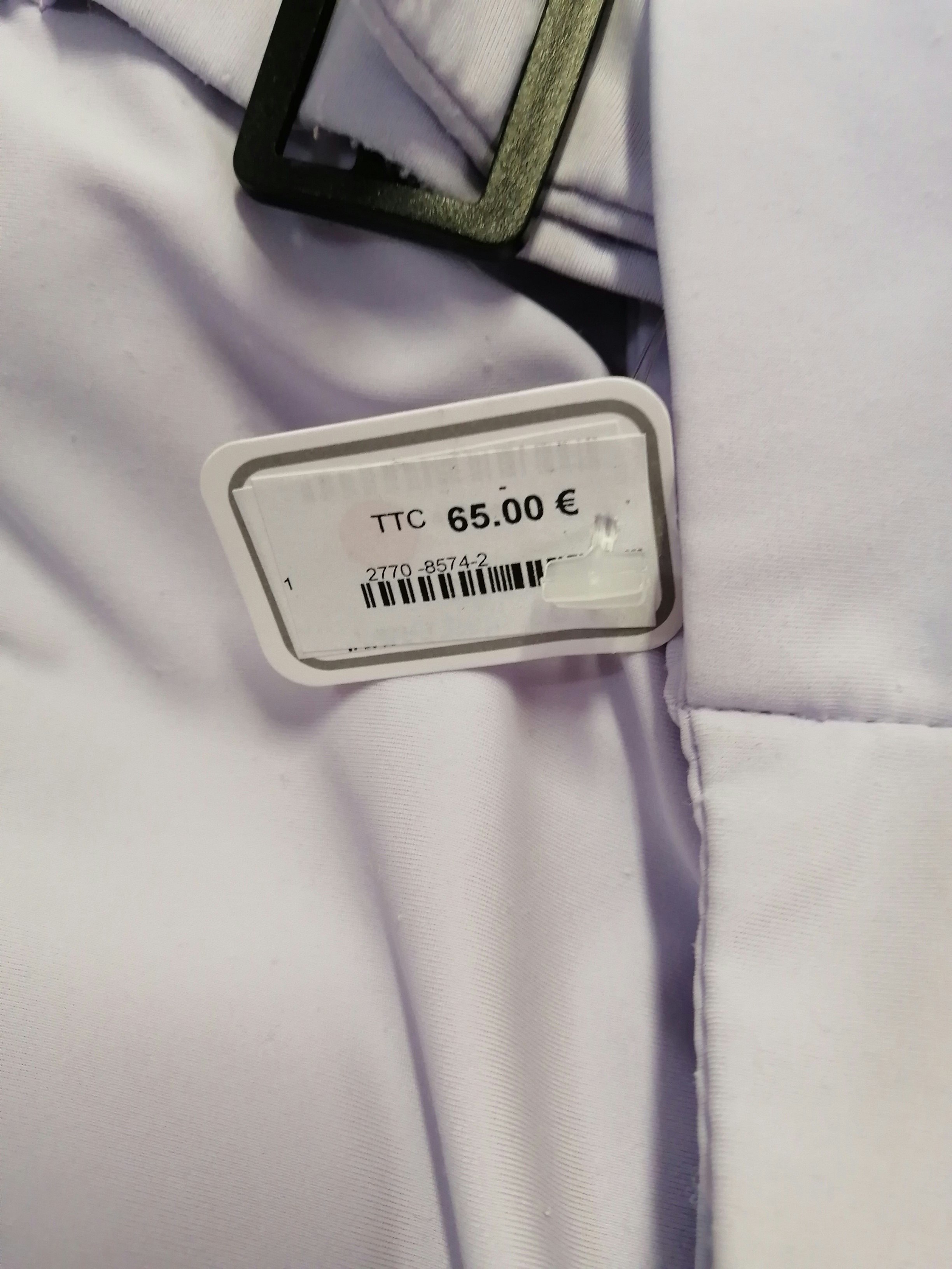 Porte bébé crème et noir - photo numéro 5