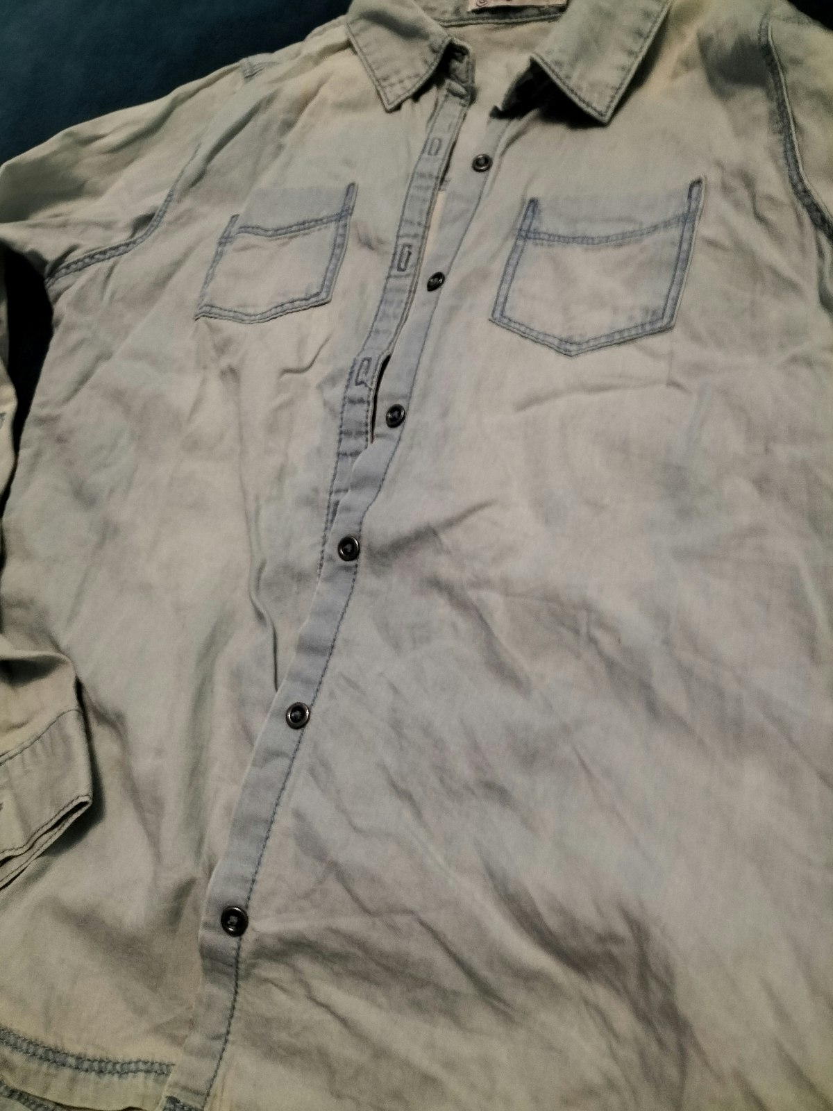 Chemise jean GEMO taille 12 ans - photo numéro 3