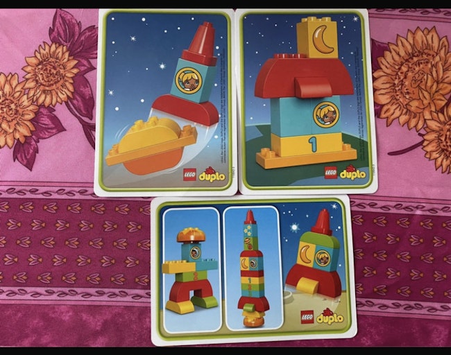 Ma Premiere Fusee Lego Duplo Beebs Achat Vente Bebe Enfant