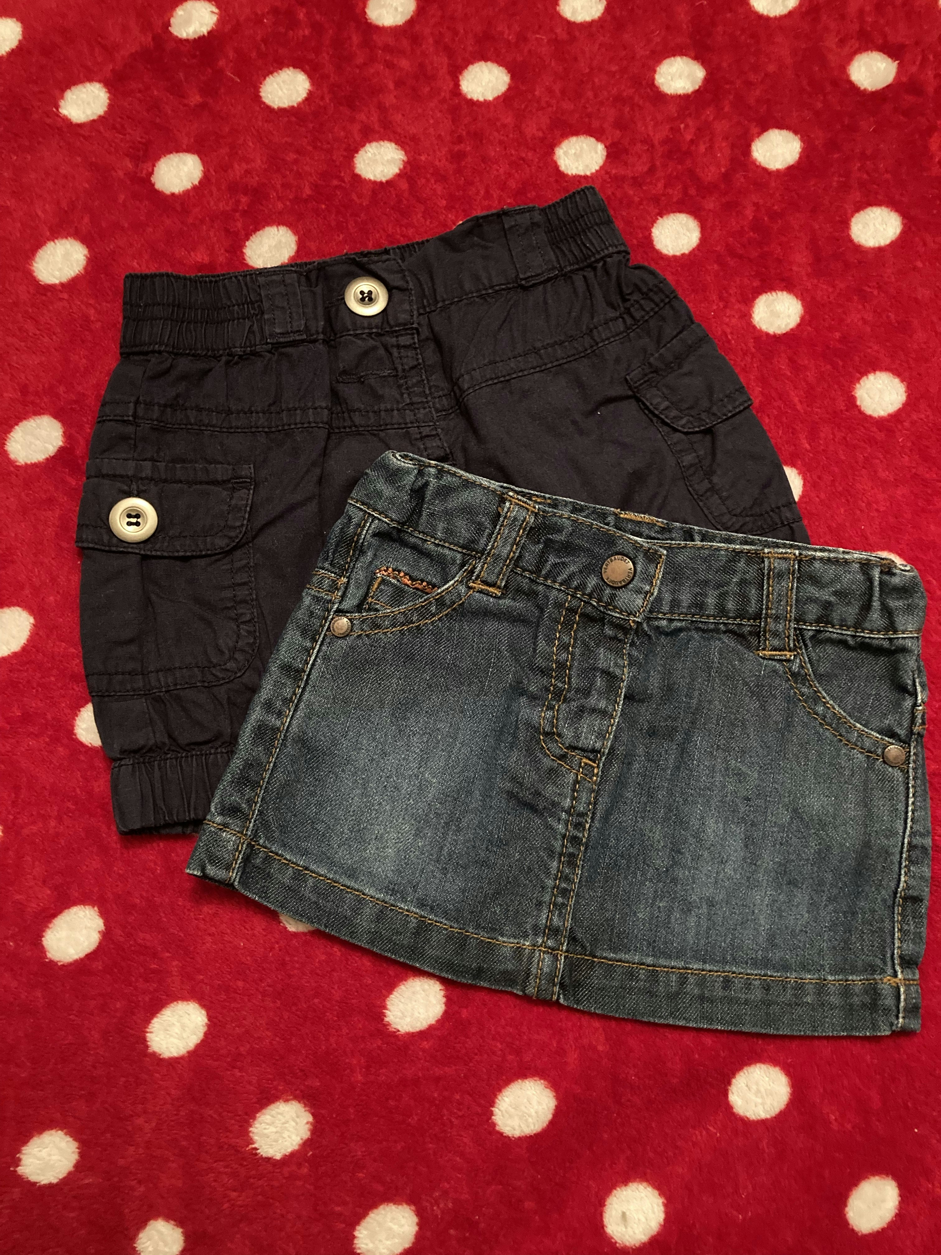 Lot 2 jupes 6 mois