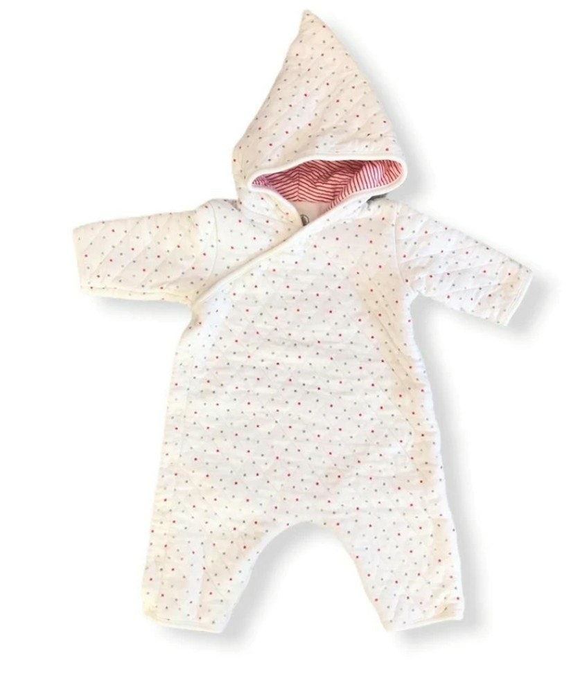 Combinaison à capuche molletonnée