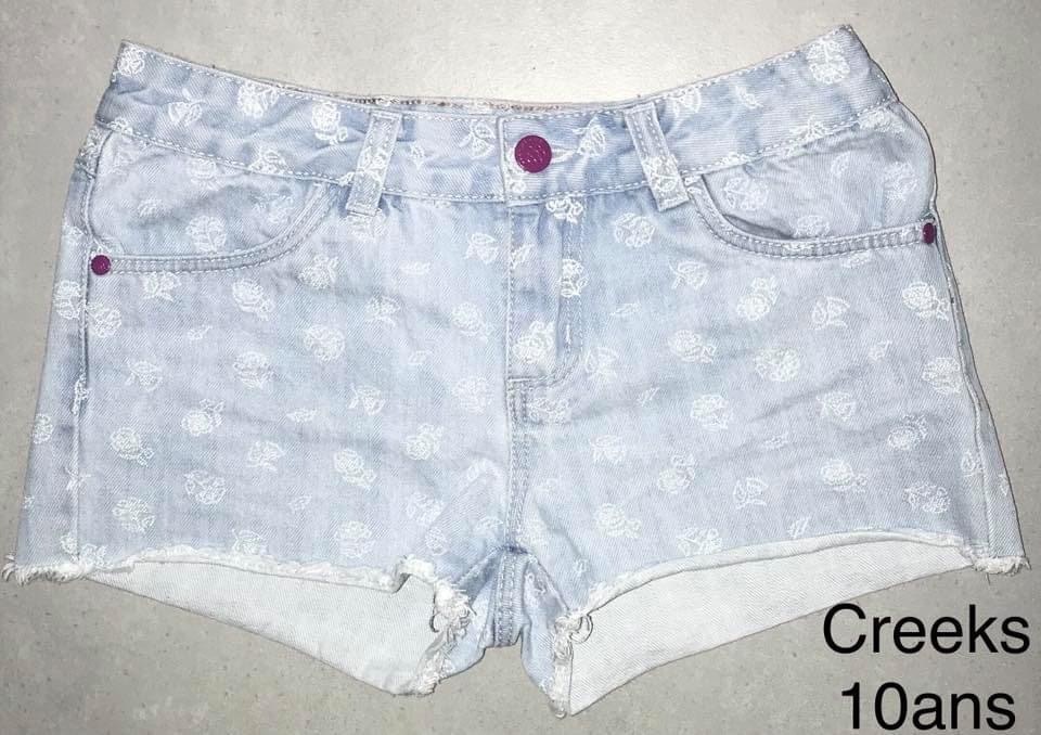 Short en jeans creeks