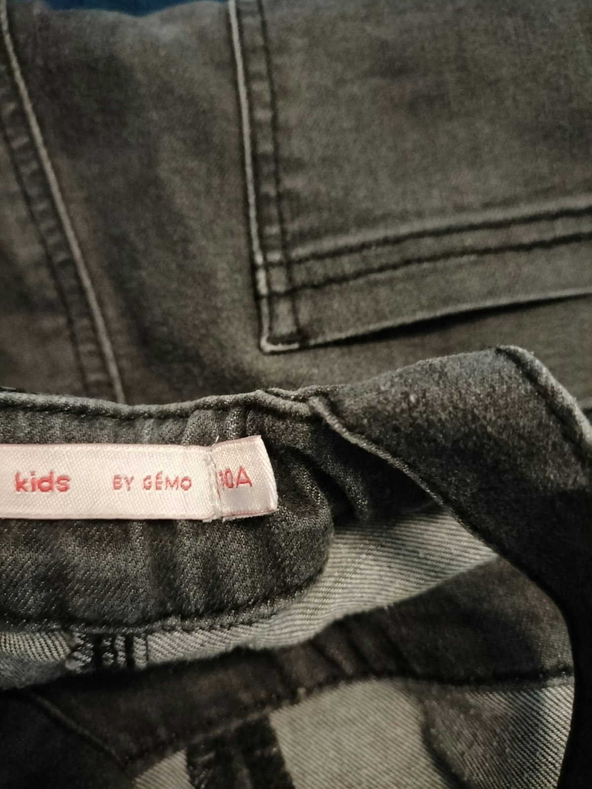 Combinaison en jean GEMO taille 10 ans - photo numéro 5