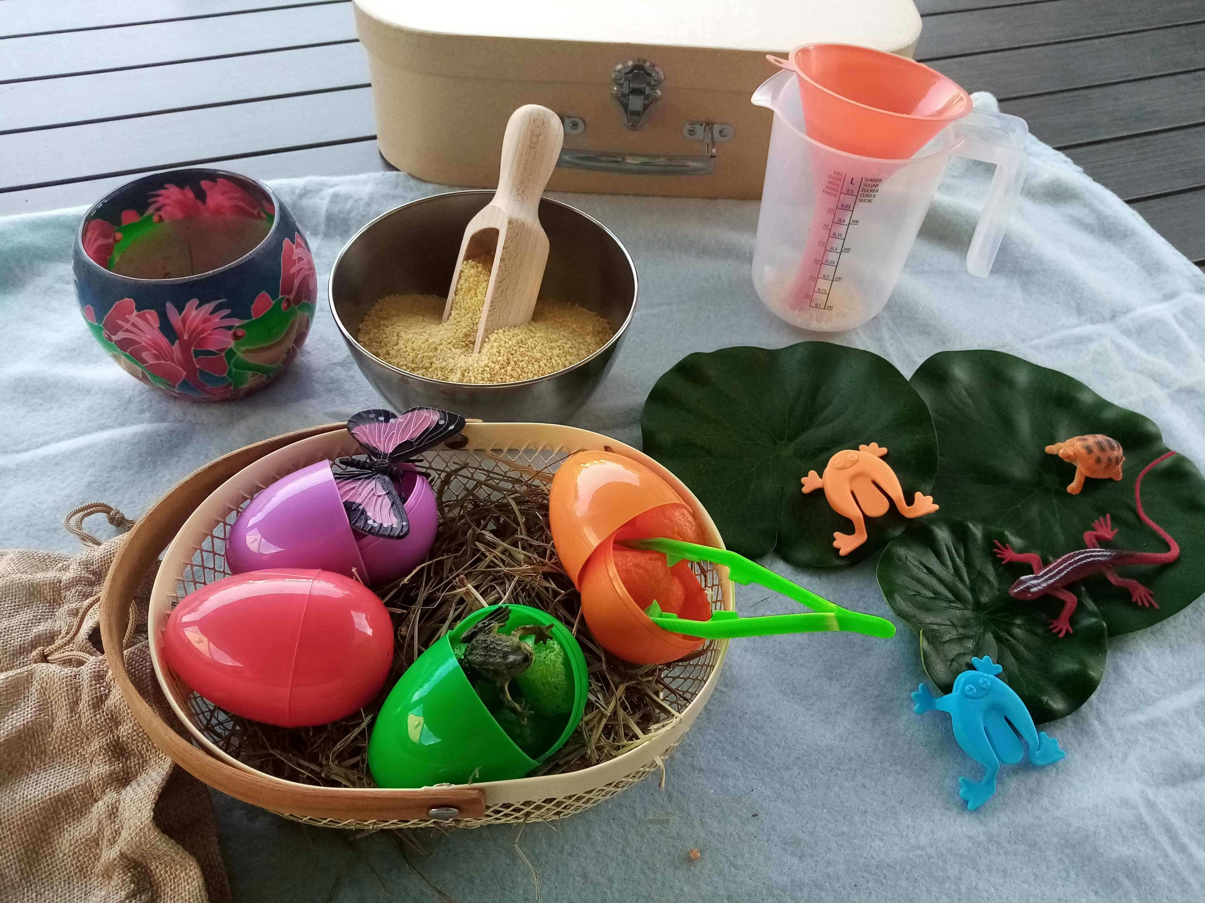 Valise sensorielle Etang