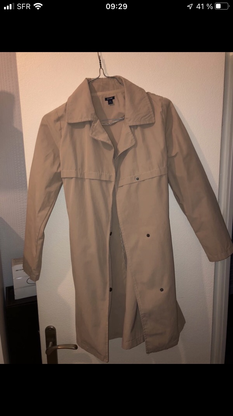 Trench fille