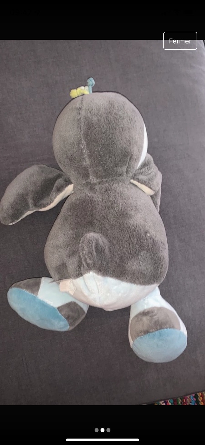 Peluche 45 cm nouckies - photo numéro 2