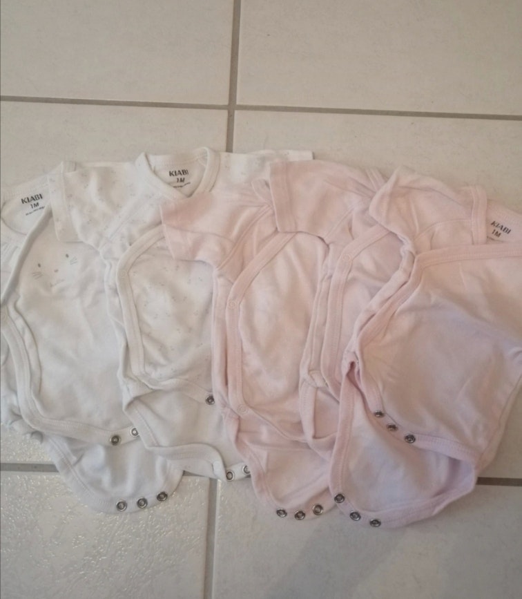 Body manches courtes 1mois