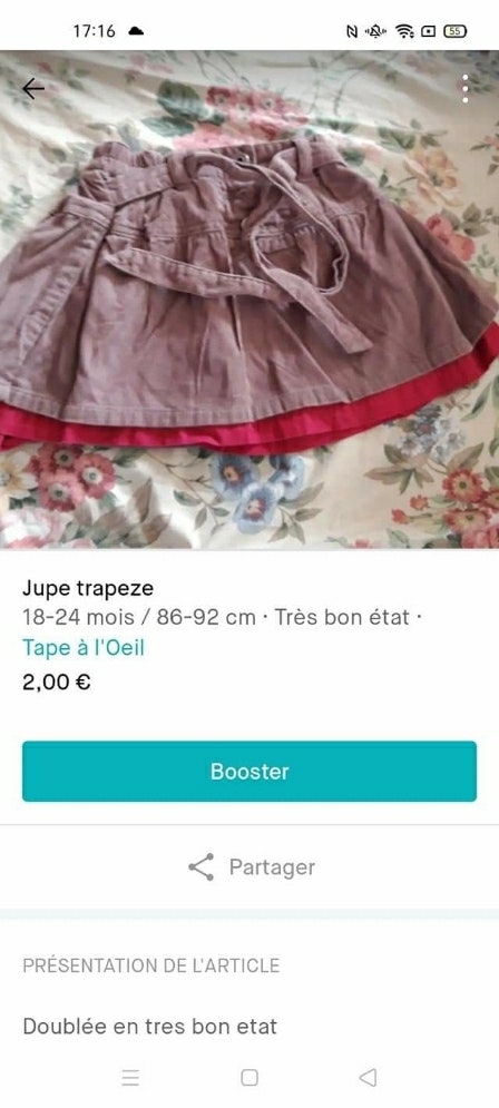 Jupe trapèze