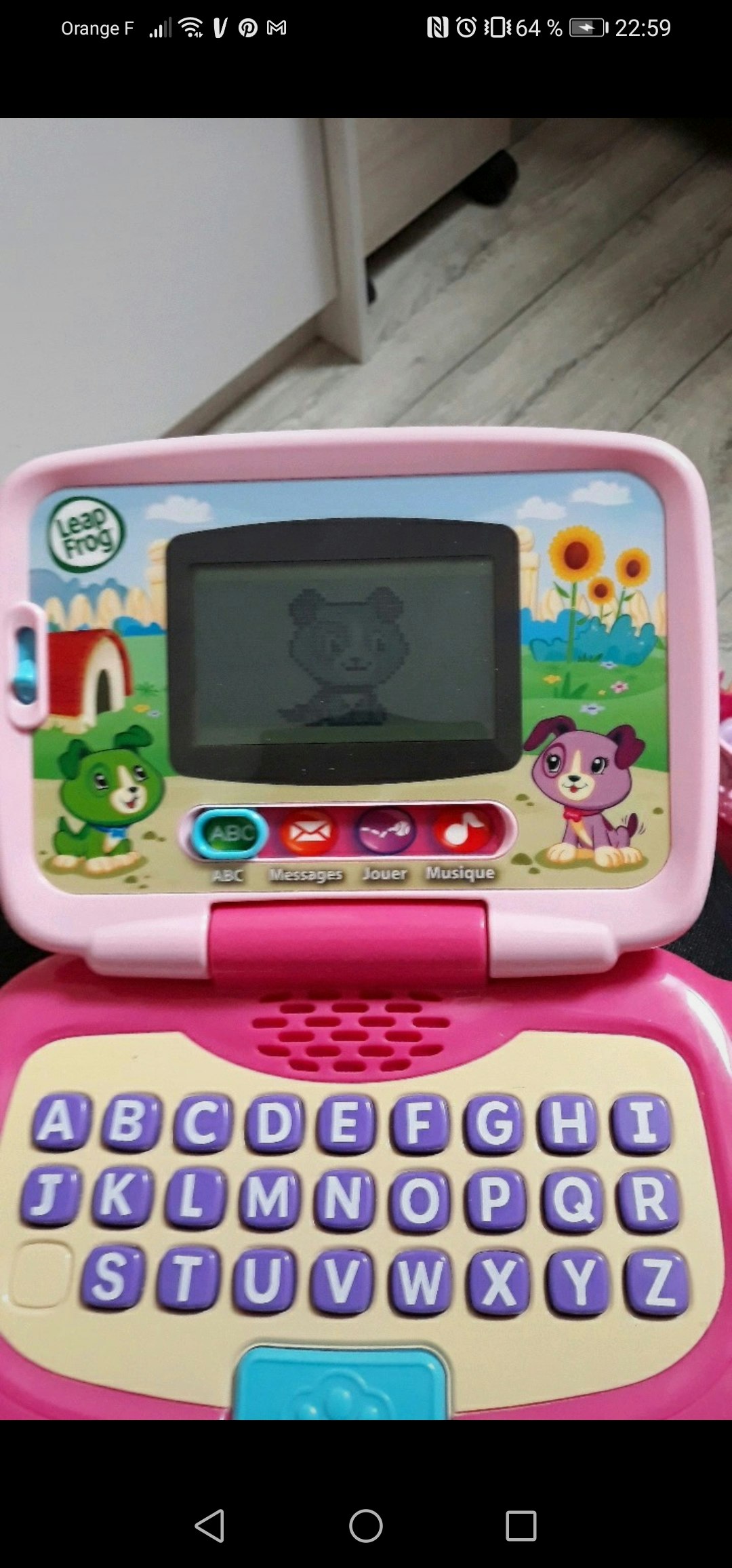 Ordinateur pour apprendre les lettres et sons - photo numéro 3