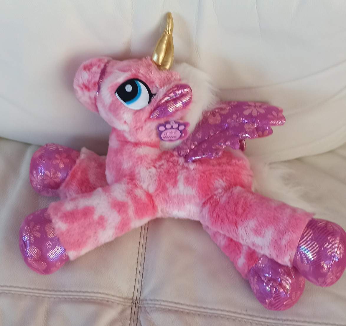 Énorme licorne peluche 53cm