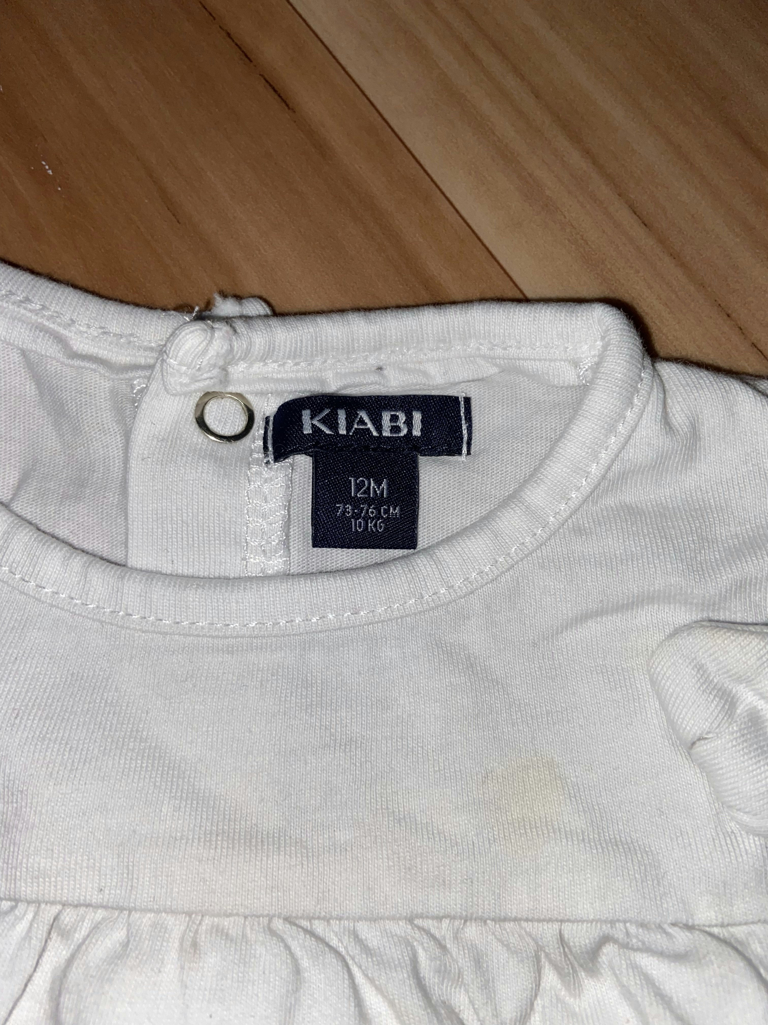 T shirt blanc bb fille - photo numéro 2