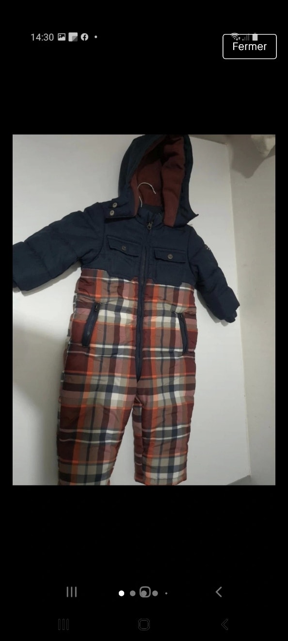 Combinaison bébé garçon