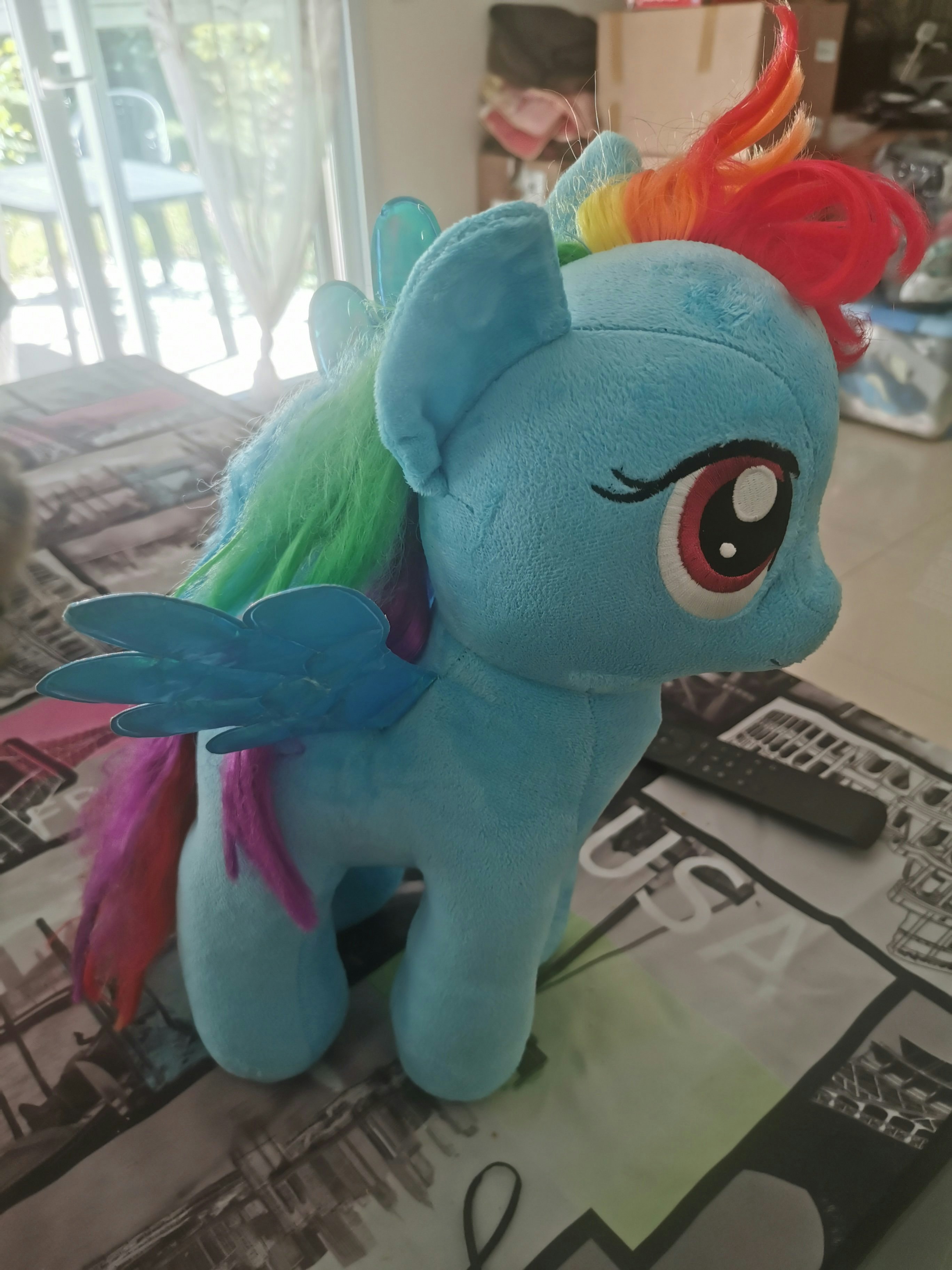 Peluche rainbow dach - photo numéro 2