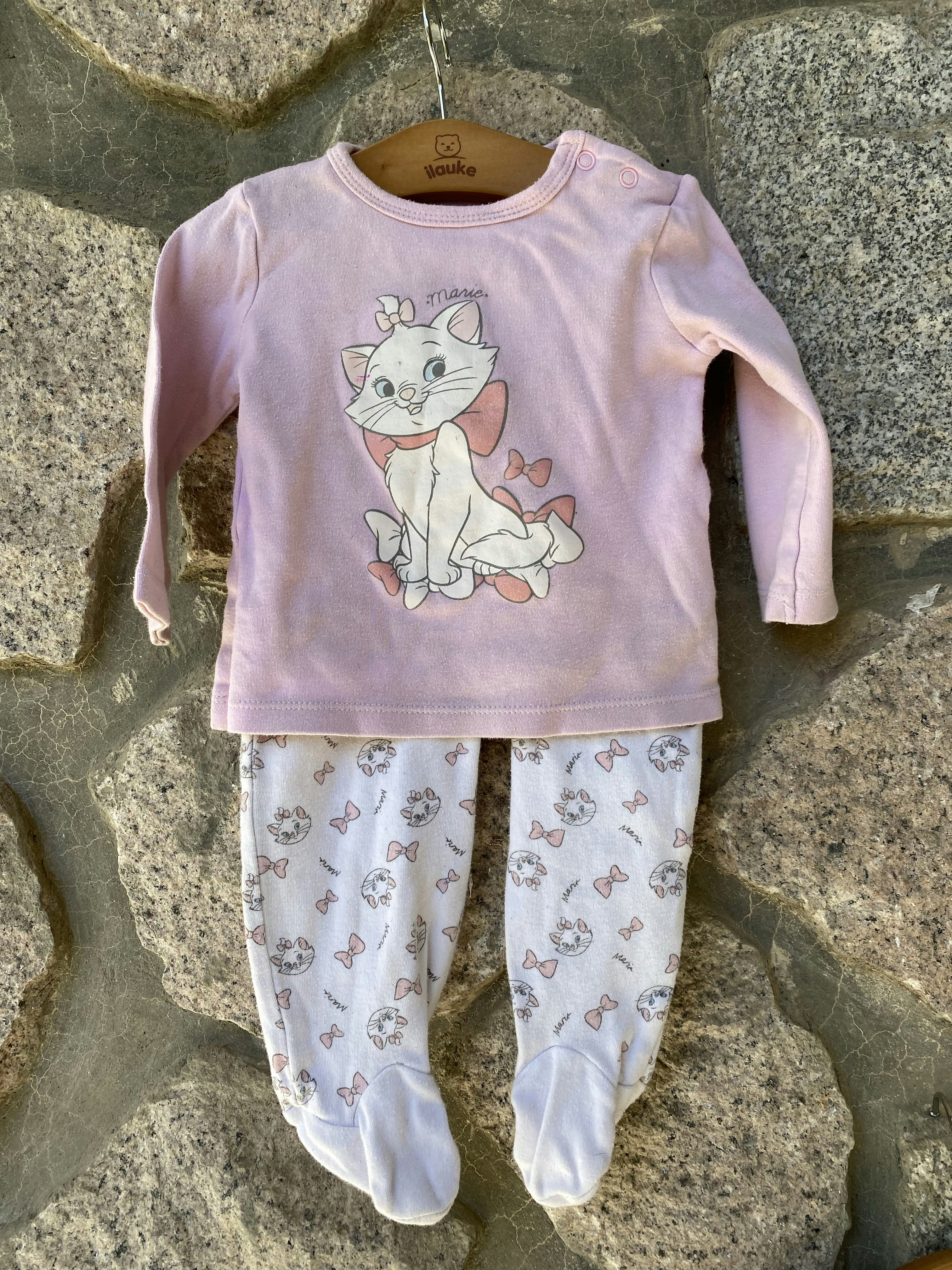 Pyjama bébé fille coton 2 pièces 9 mois
