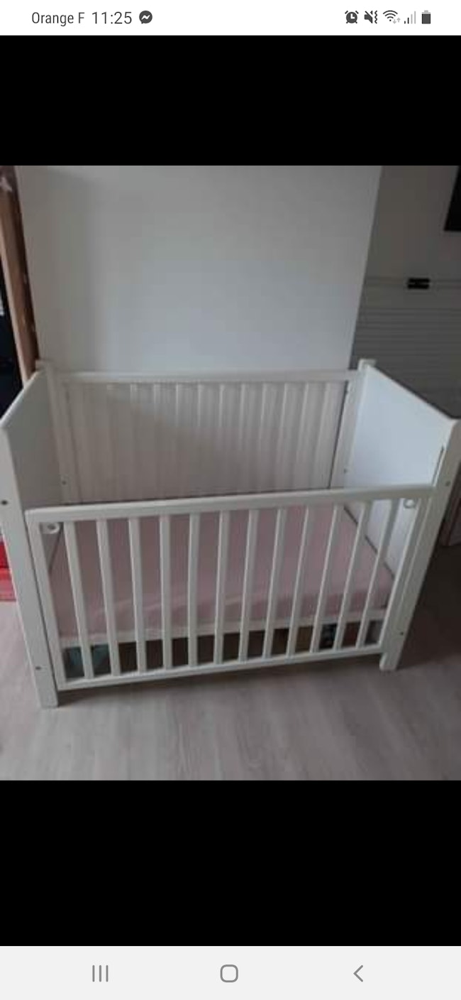 Lit Bebe Ikea 60 1 Beebs Achat Vente Bebe Enfant