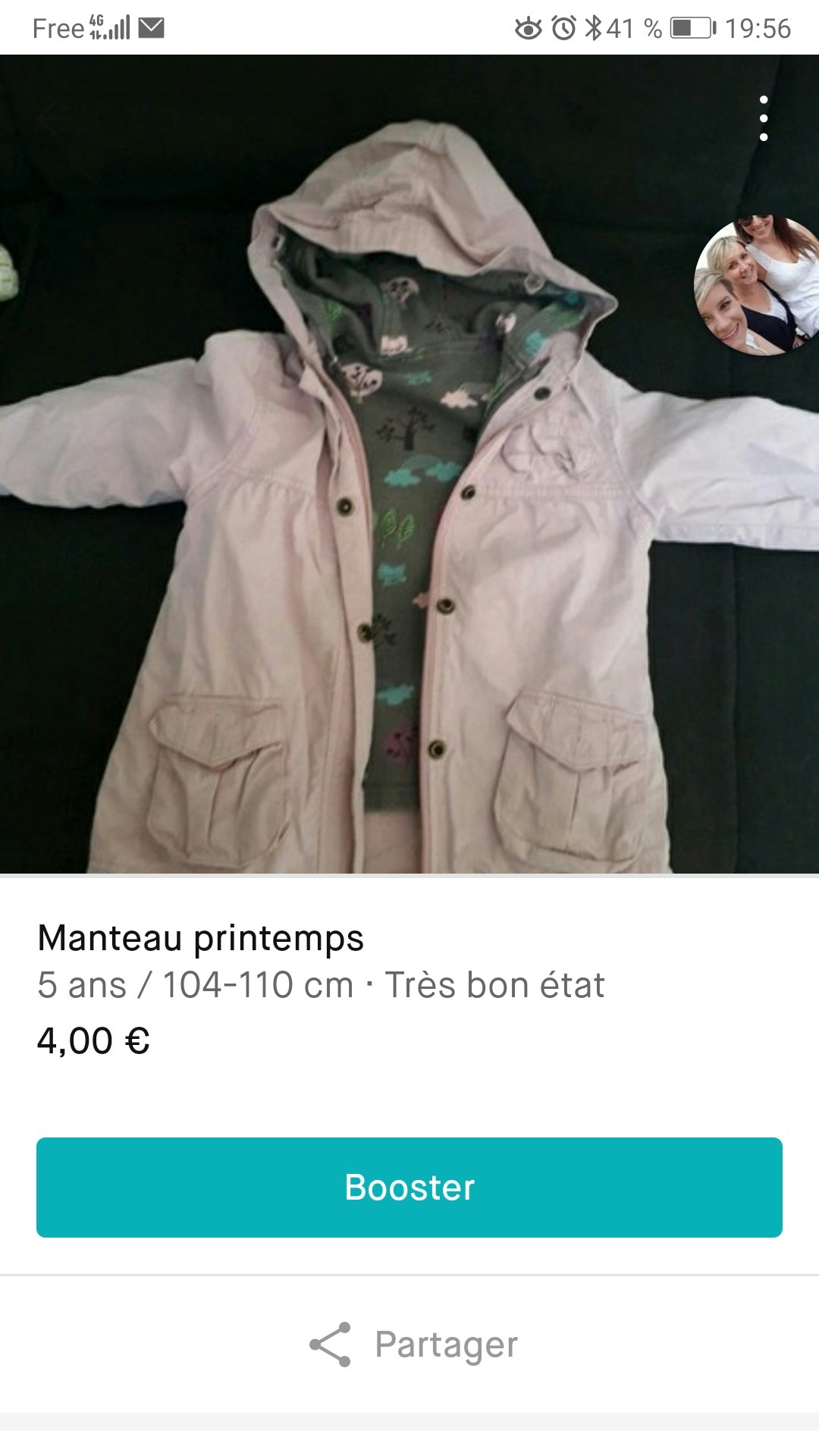 Manteau printemps/automne