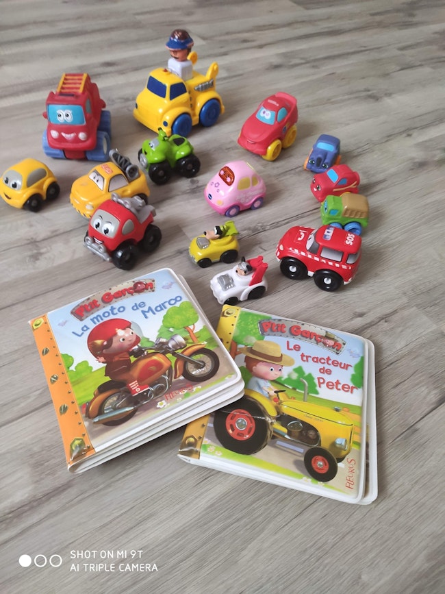 Lot Petites Voitures 1er Ages Beebs Achat Vente Bebe