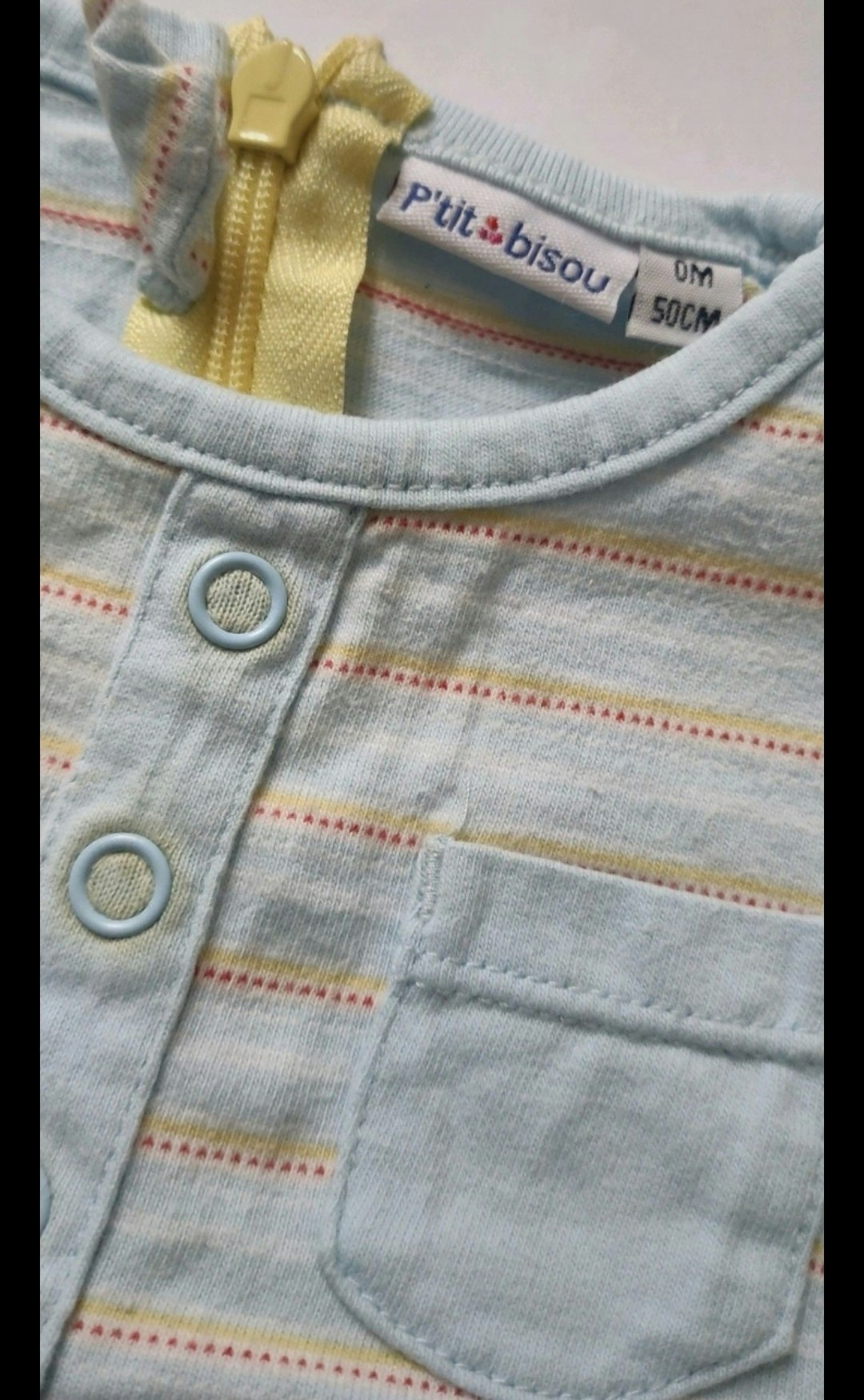 Combinaison short garçon 0 mois - photo numéro 2