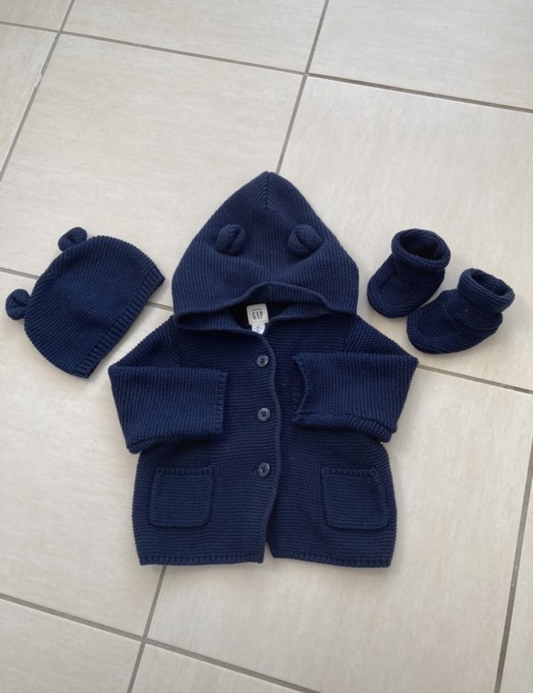 Ensemble Gap bleu 3-6 mois