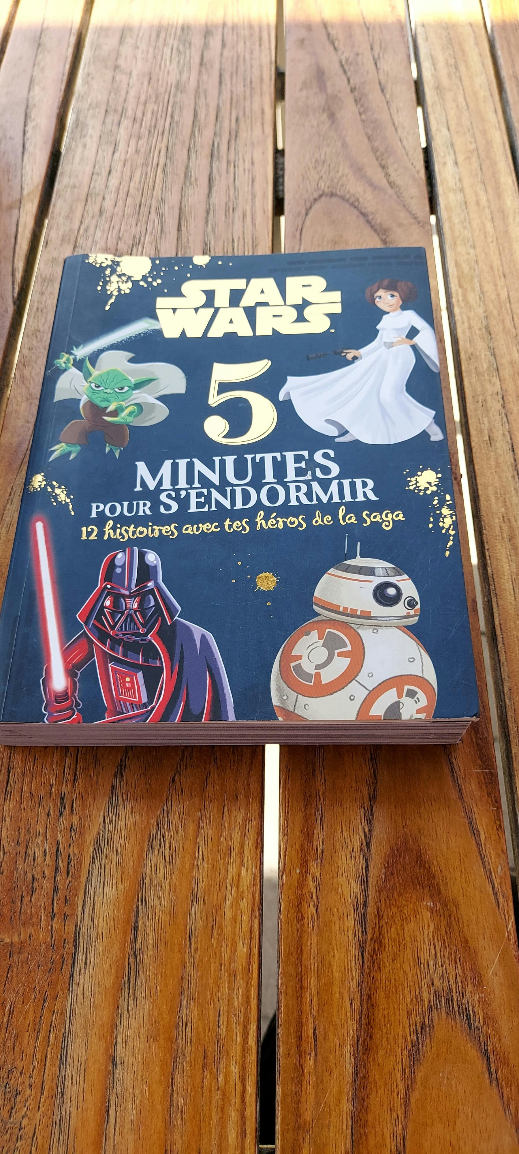 Livre 5 minutes pour s'endormir Star Wars