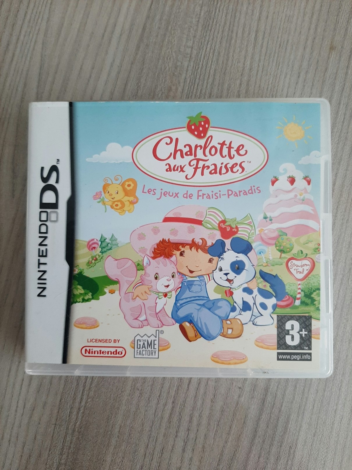 Jeu Nintendo ds charlotte aux fraises
