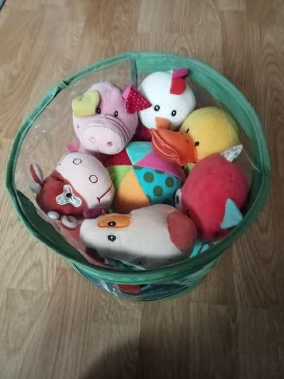 Jeu quille peluche