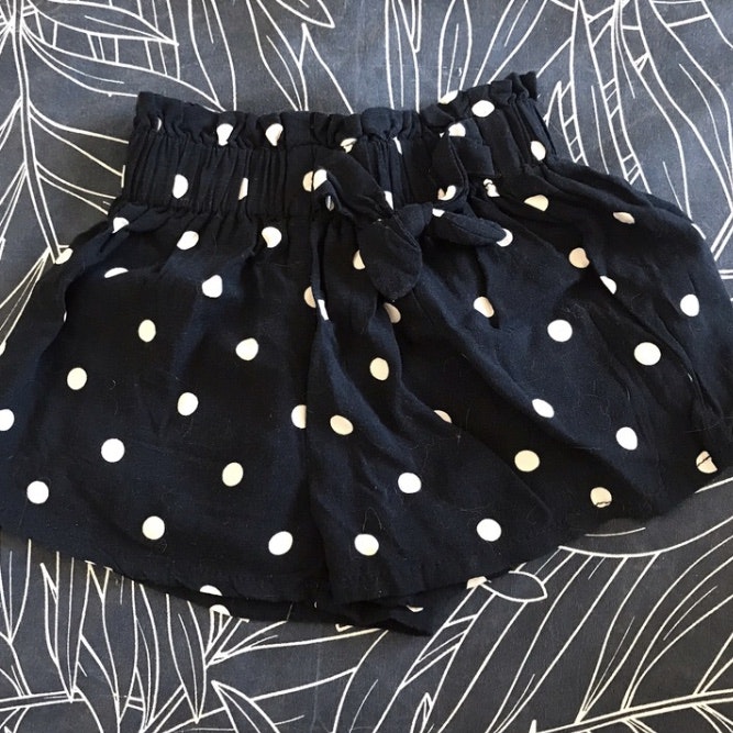 Short fluide été à pois