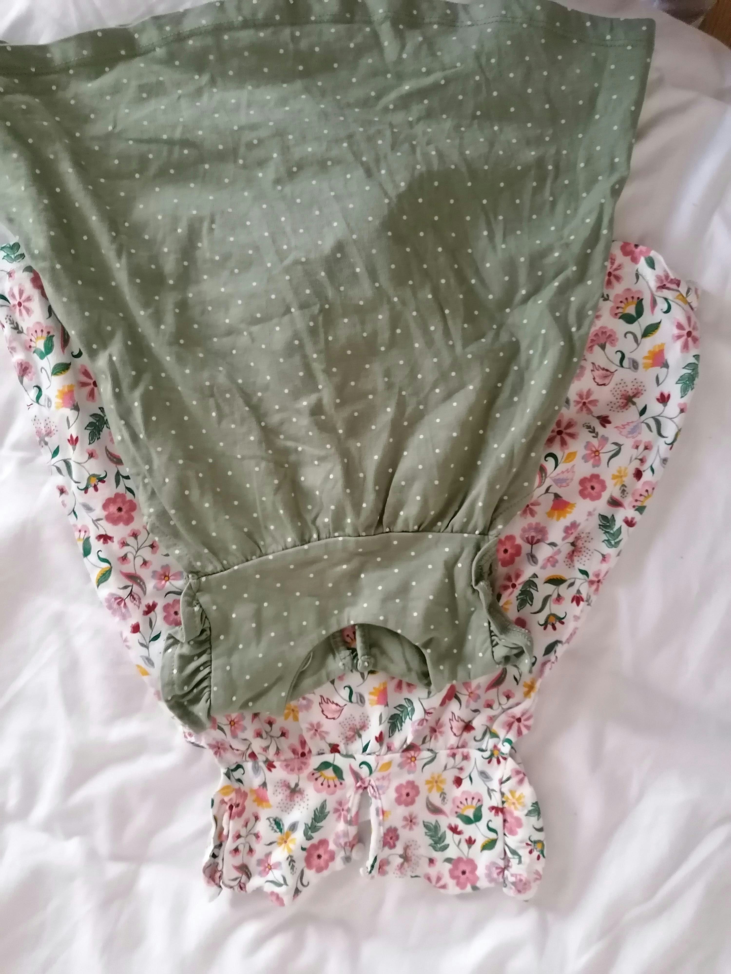 Lot de 2 robe longue HetM taille 74cm - photo numéro 3