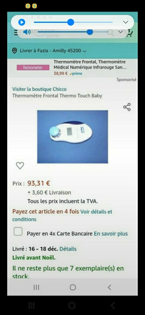Thermomètre - photo numéro 3