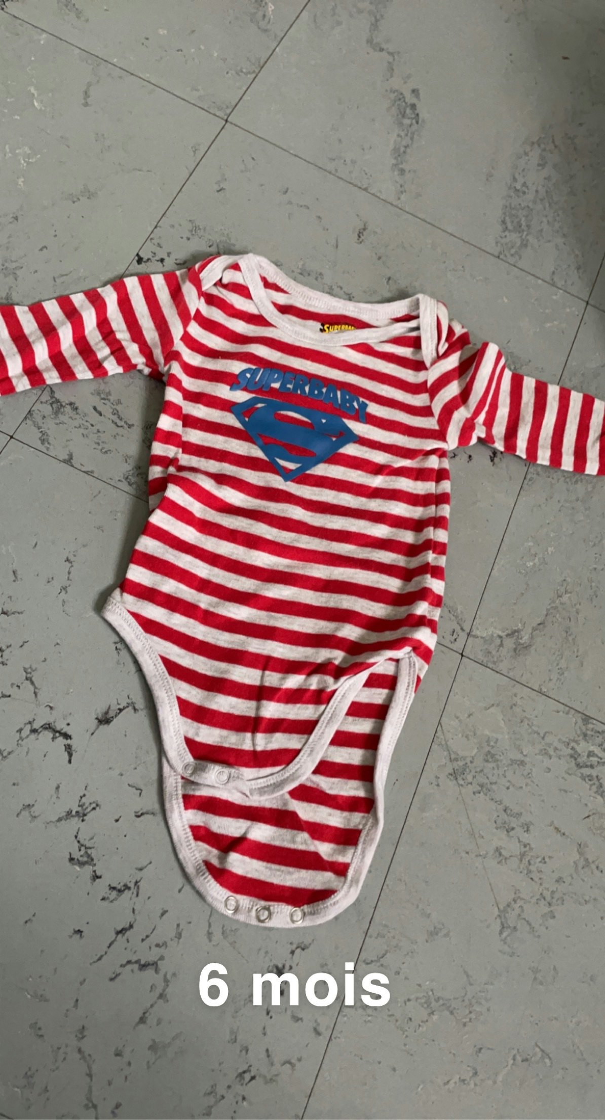 Bodies bébé garçon