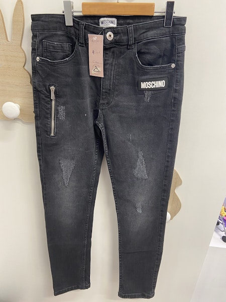 Jeans noir moschino 12 ans tbe 40e