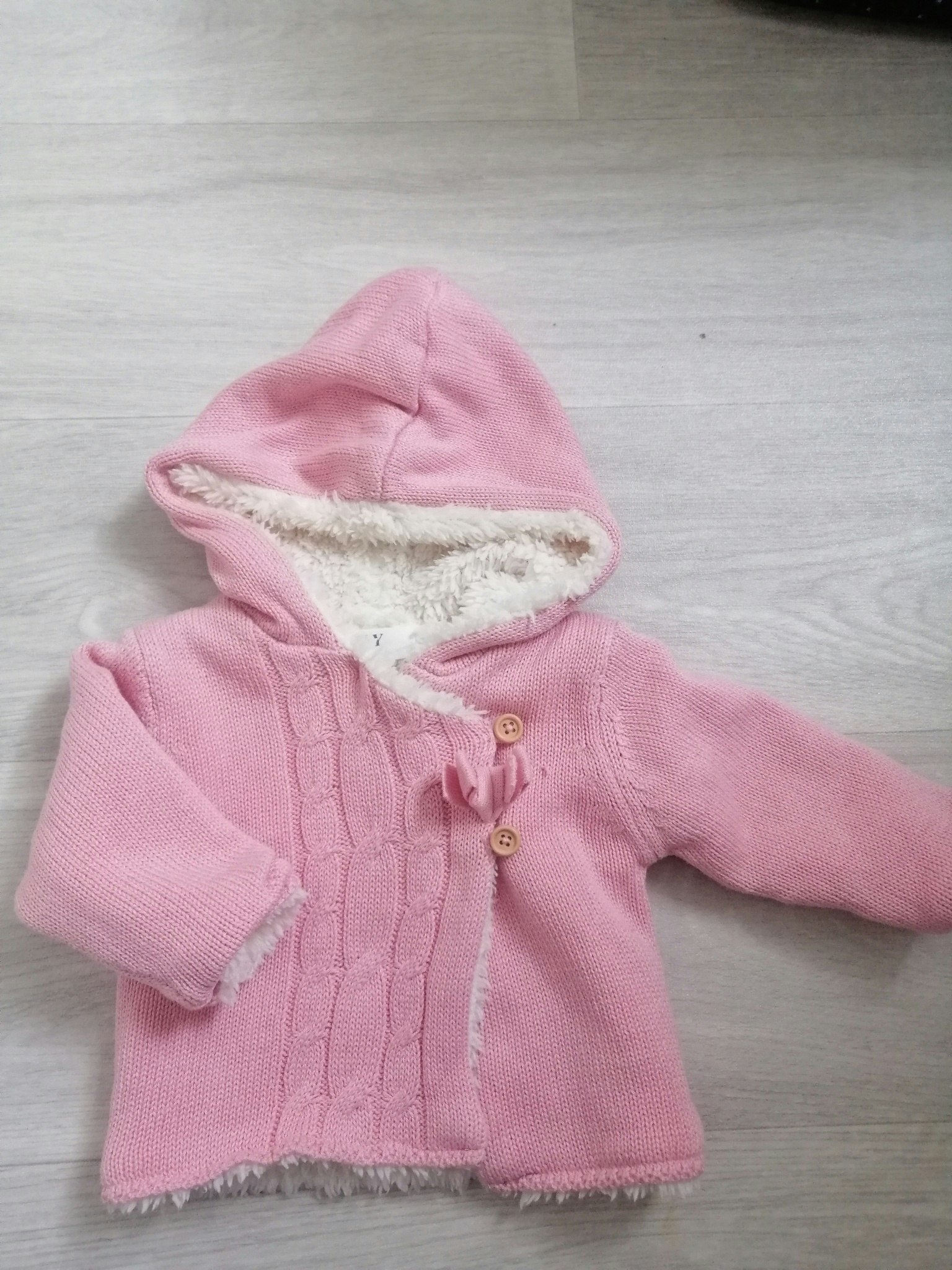Gilet rose ZY 1 mois