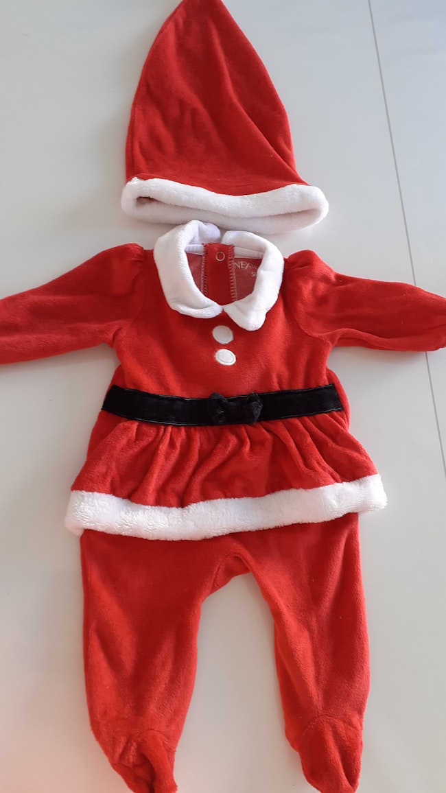 Ensemble Pyjama Et Bonnet Noel Bebe Fille 1 Mois Beebs Achat Vente Bebe