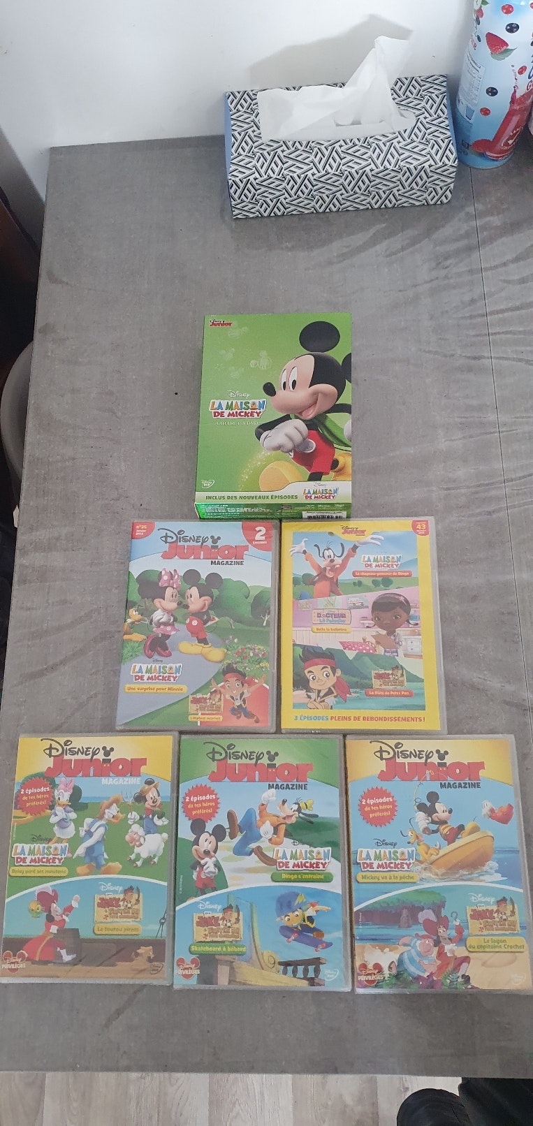 Lot dvd mickey neuf