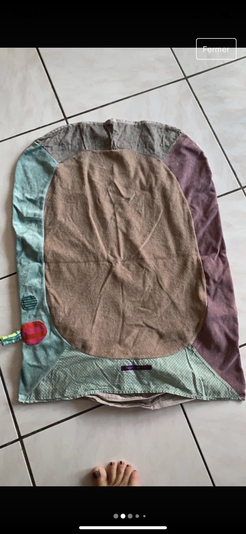 Tapis et housse de tais à langer - photo numéro 3