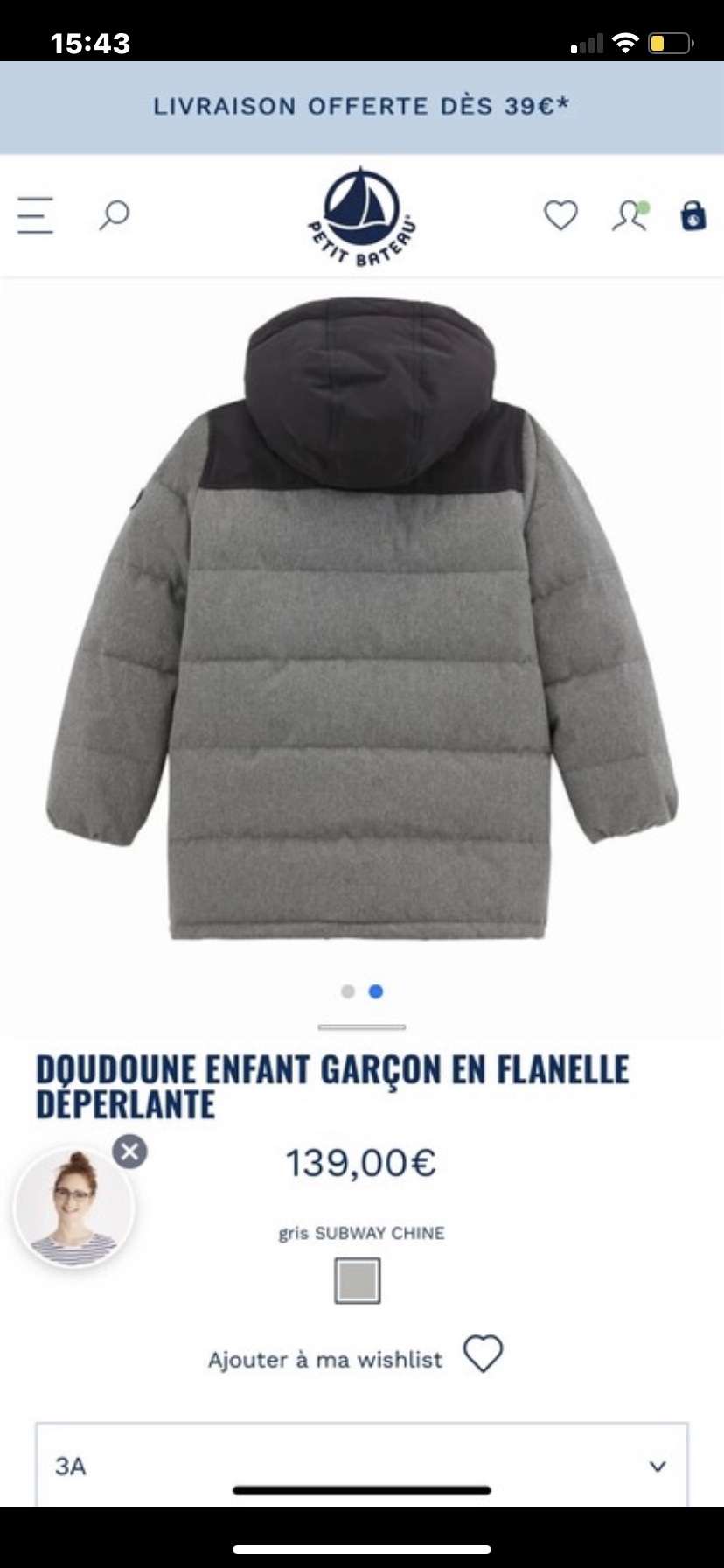 Doudoune Petit bateau - photo numéro 4