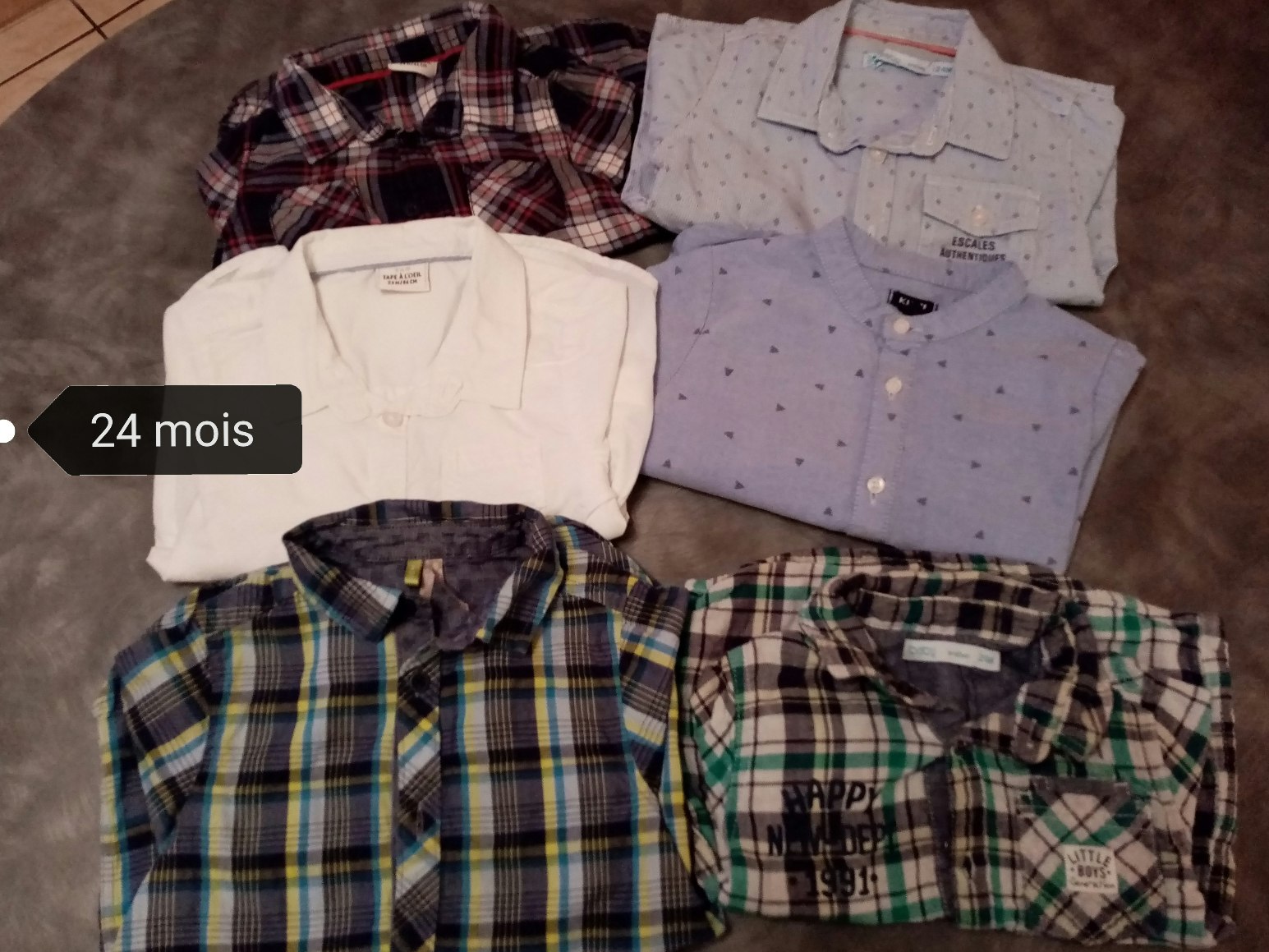 Chemises manches longues