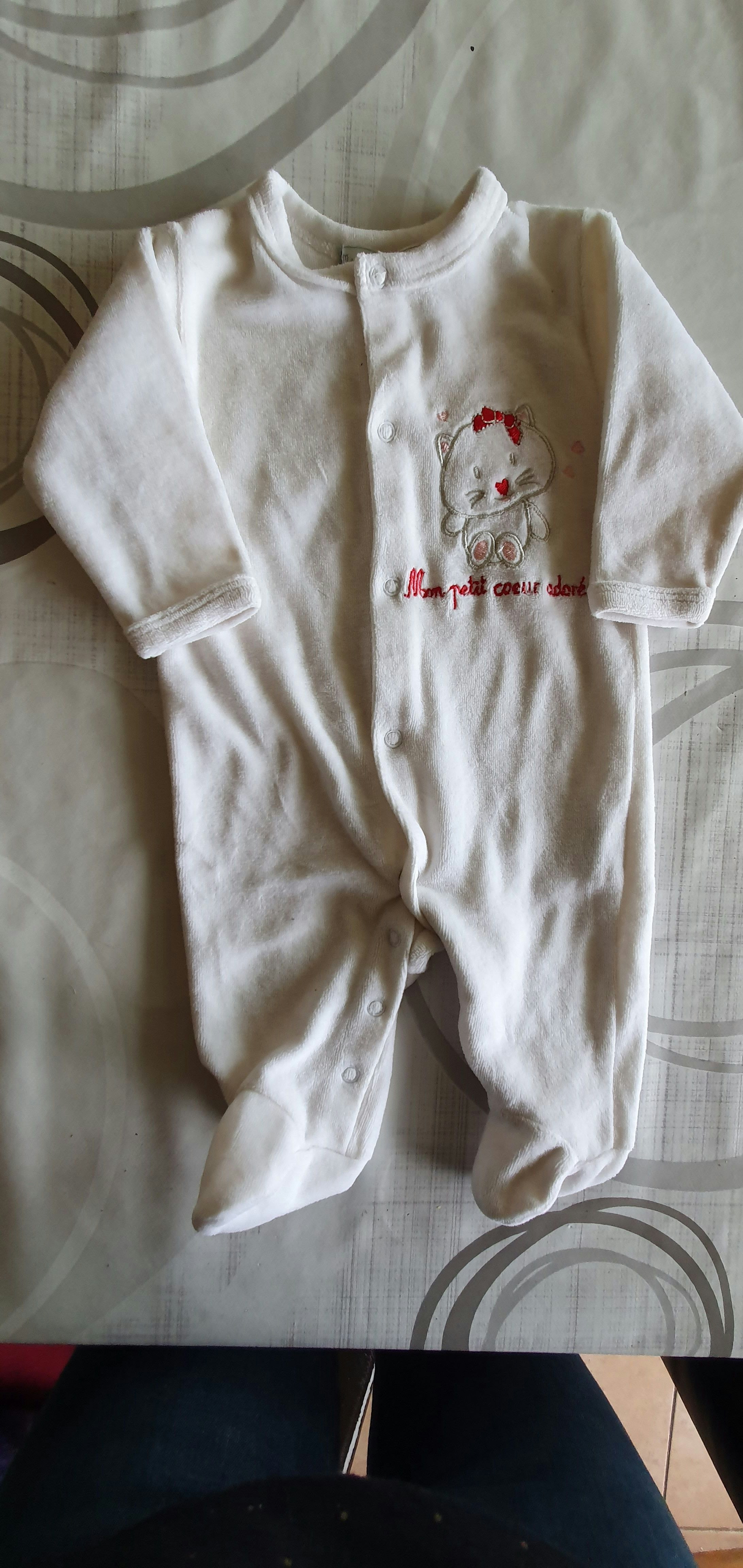 Lot bébé 1 mois pijama - photo numéro 4