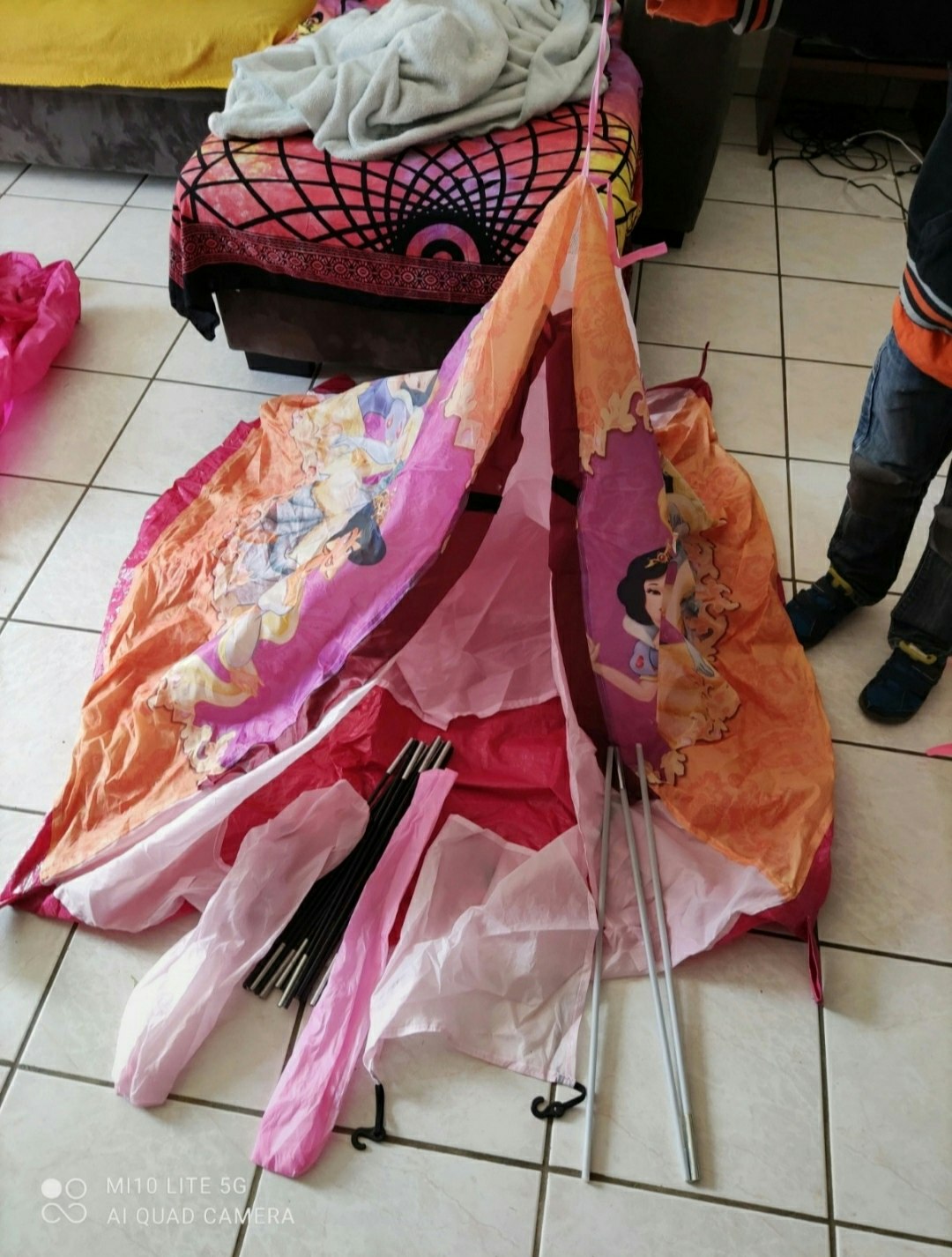 Tente pyramide princesses Disney