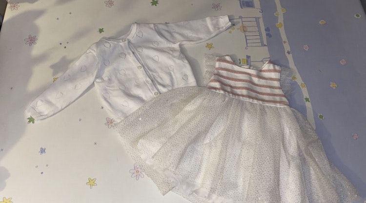 Robe + gilet petit bateau