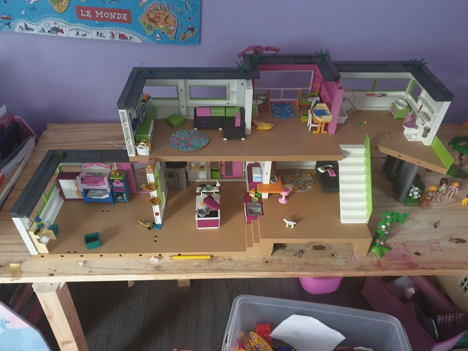 Playmobil maison moderne