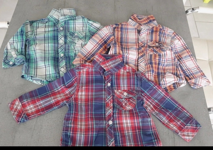 Lot 3 chemises 2 ans