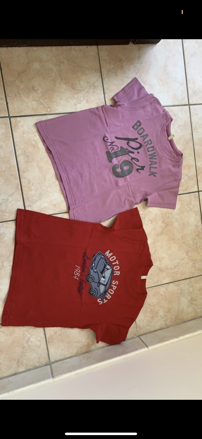 Lot de tee-shirts