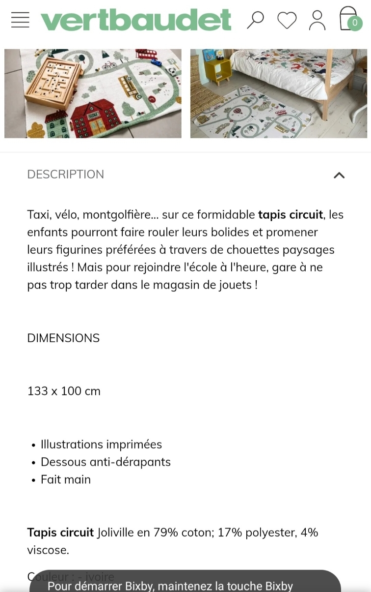 Tapis chambre enfant - photo numéro 3