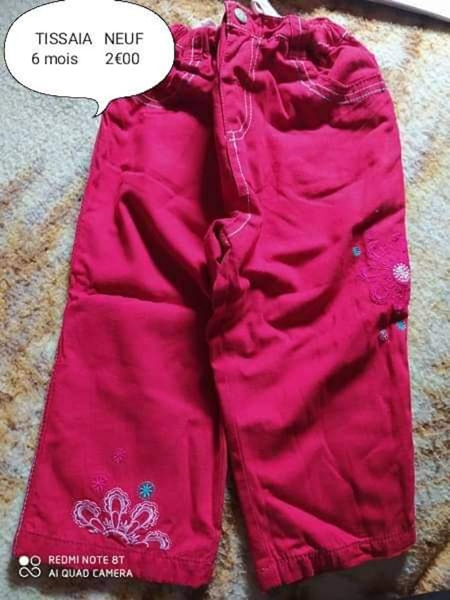 Pantalon 18 Mois Beebs Achat Vente Bebe Enfant